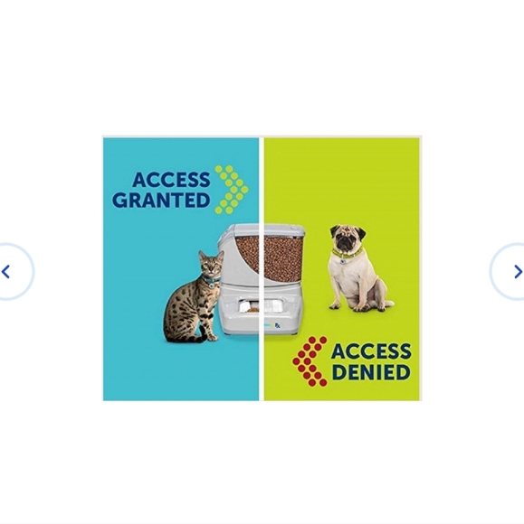 PortionPro Rx Automated RFID Dog & Cat Feeder, Gray - Picture 2 of 6